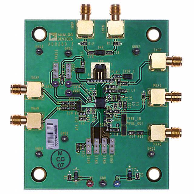 AD8260-EVALZ Analog Devices Inc.  Cartes d'évaluation - Amplificateurs opérationnels